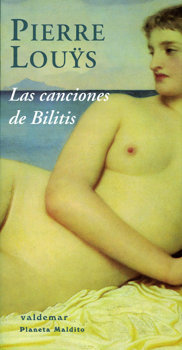Portada-Las canciones de Bilitis